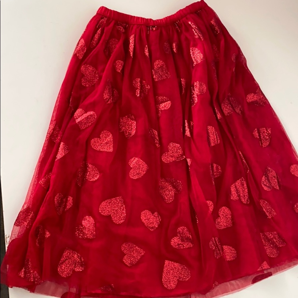 Cat & Jack heart skirt!